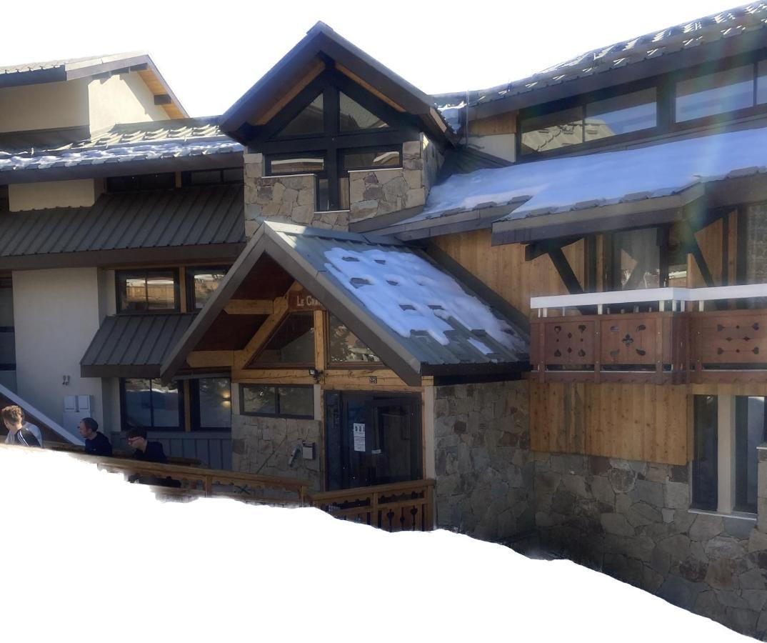 Sunny Studio 25 M2 Mountain View Balcony In Alpe D Huez District Eclose Alpe d'Huez Exterior photo