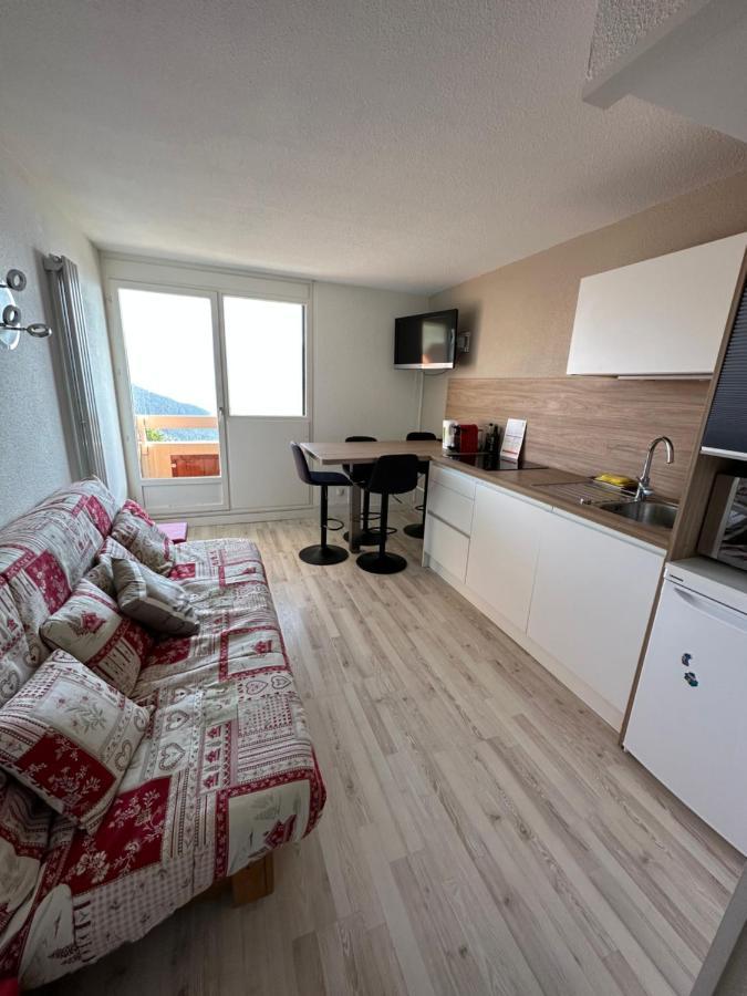 Sunny Studio 25 M2 Mountain View Balcony In Alpe D Huez District Eclose Alpe d'Huez Exterior photo